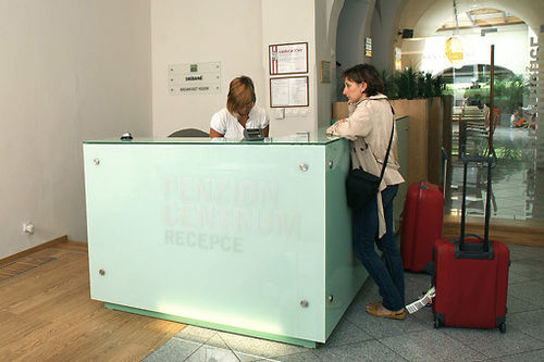Hotel v Centru Ceske Budejovice Buitenkant foto